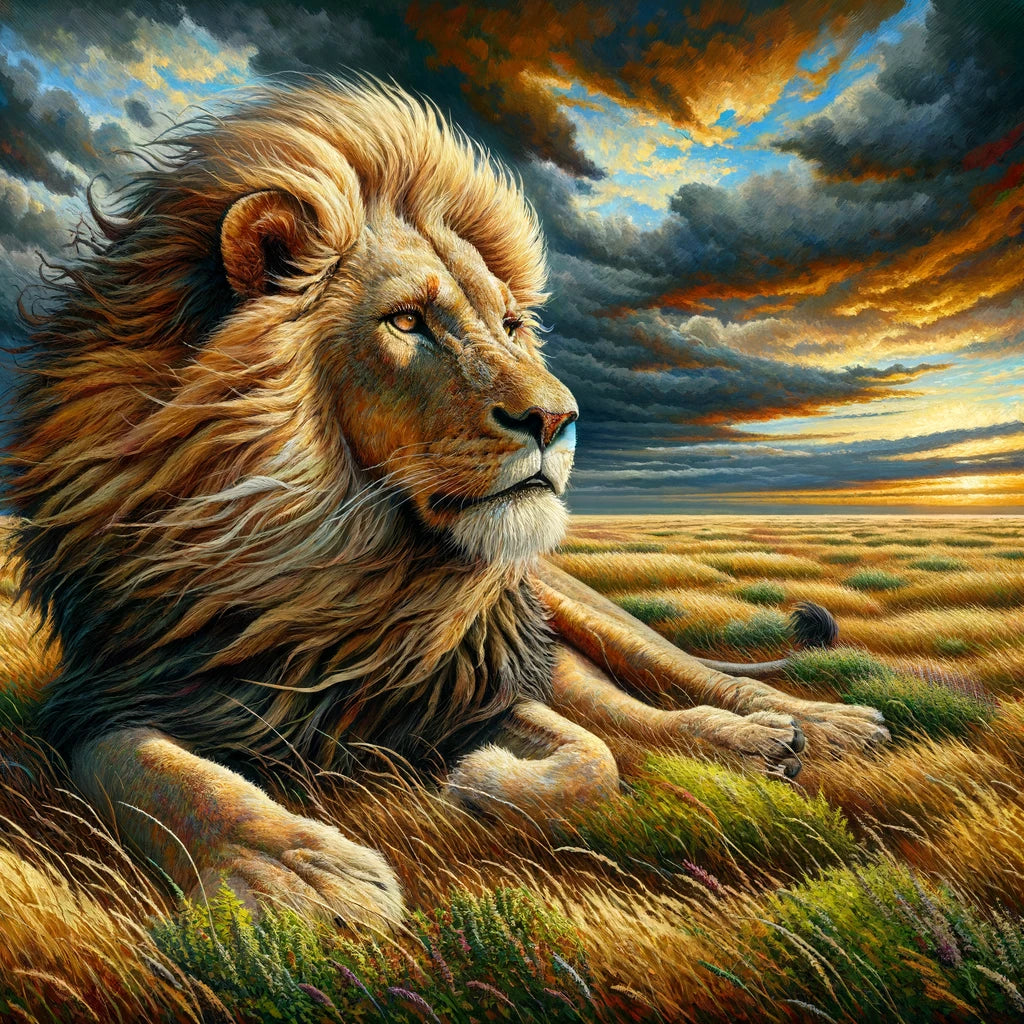 Lion Ring Sterling Silver .925 Vulnerable Species Size 6-12 For Men or Women