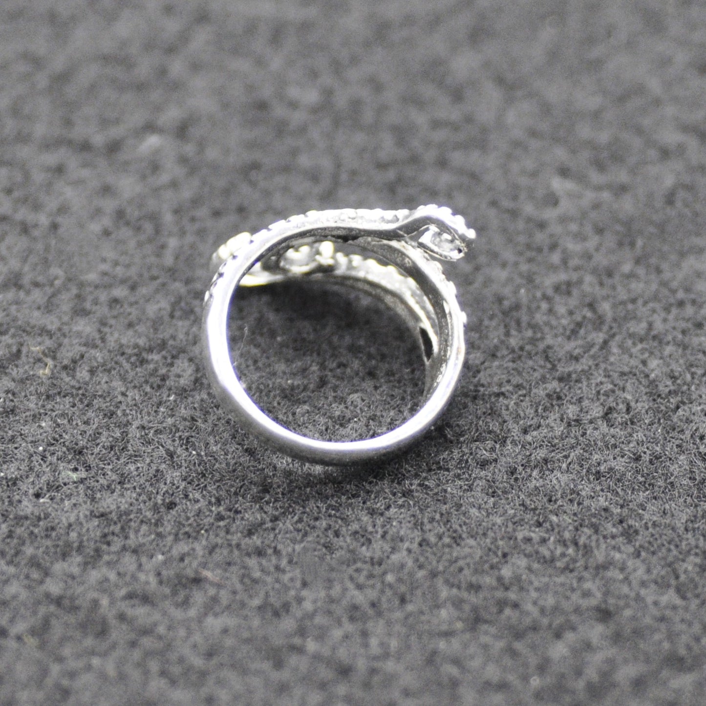 Octopus Ring, Sterling Silver Endangered Species Nautical Jewelry for Women