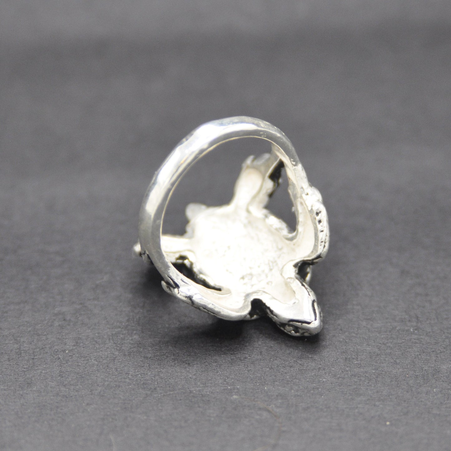 Sea Turtle Ring Sterling Silver .925 Endangered Species sizes 6-12 available.
