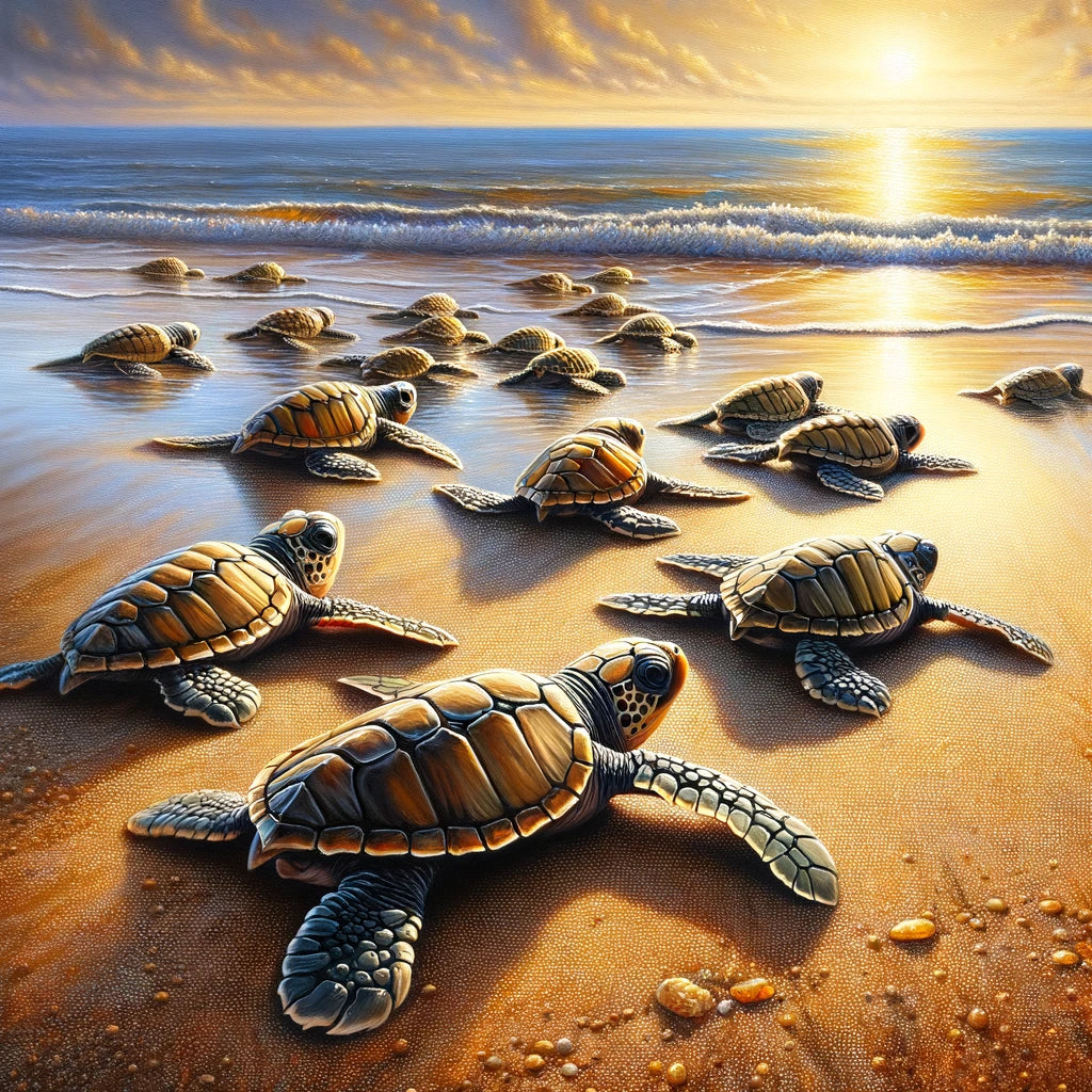 Sea Turtle Pendant Small Recycled Sterling Silver .925 18 Inch Chain Endangered Species