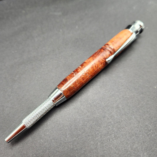 Wood Pencil Redwood Burl with free engraving, free gift box, and free shipping!