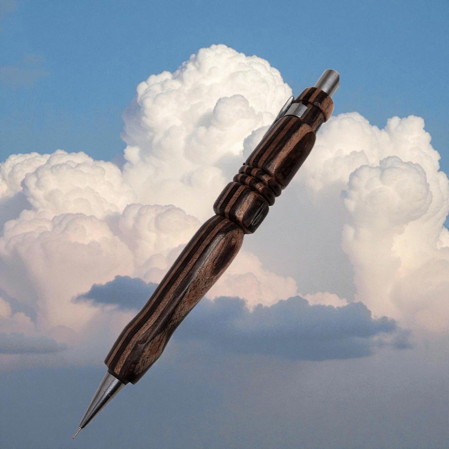 Handmade Wooden Mechanical Pencil .7mm Pentel Mechanism