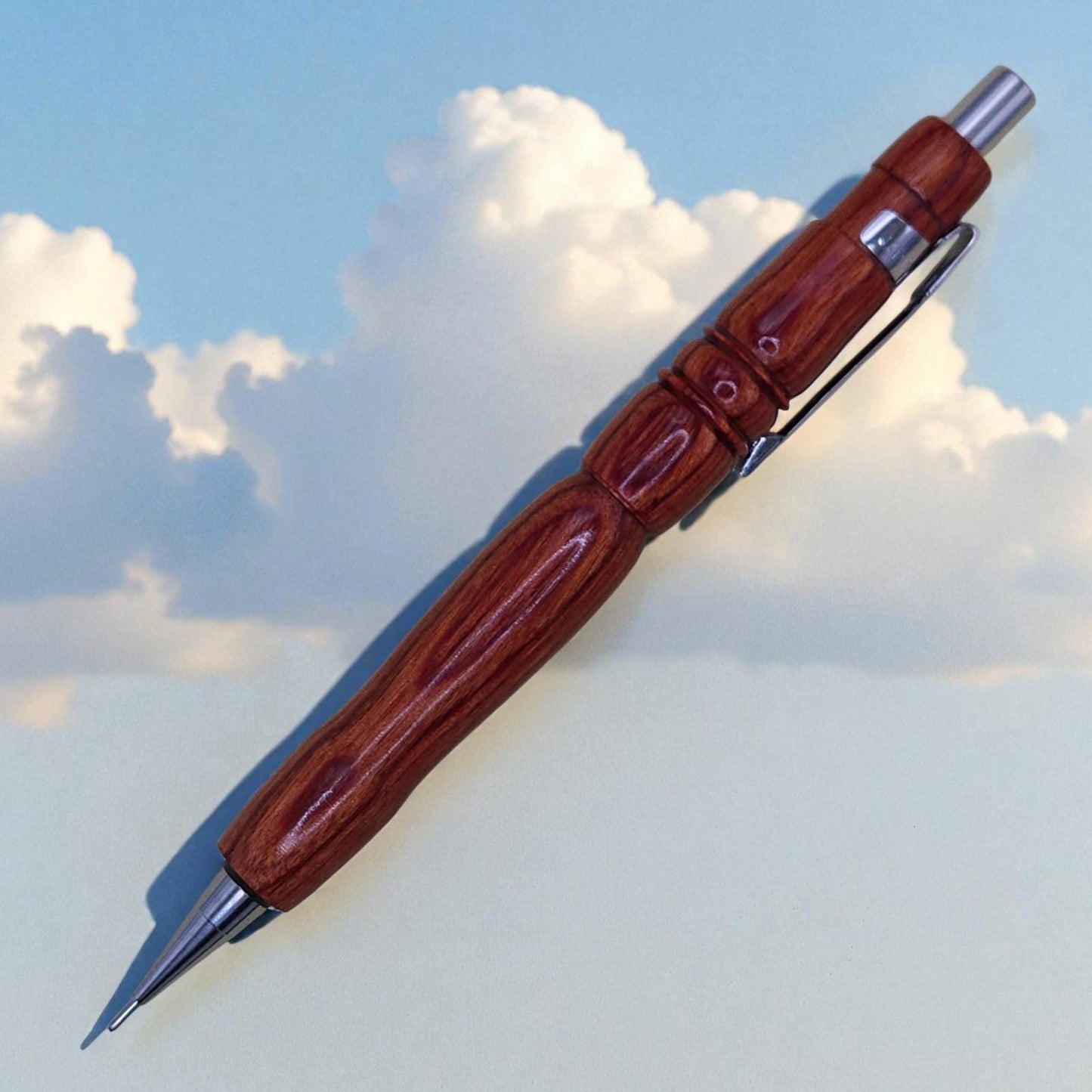 Handmade Wooden Mechanical Pencil .7mm Pentel Mechanism